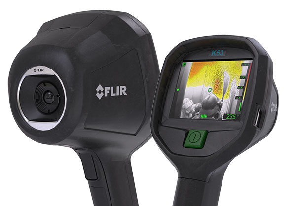FLIR K53 termokamera pro hasiče termovízna FLIR K53 termokamera pro boj proti požárům