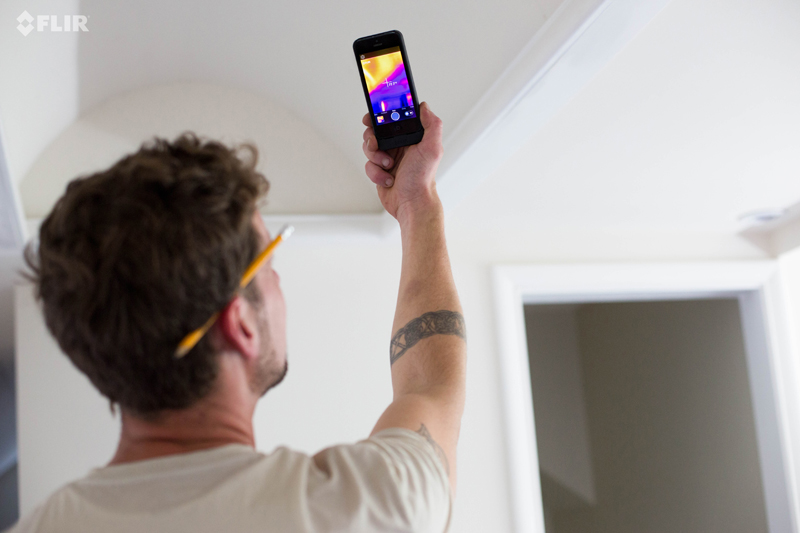Ukázka použití termovízne kamery FLIR ONE