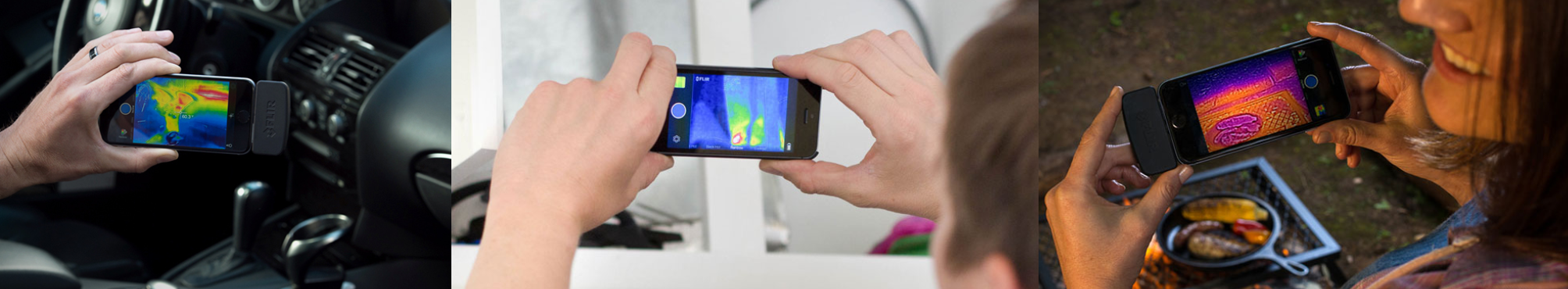 Ukázka použití termovízne kamery FLIR ONE 2