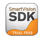 Logo aplikace SmartVision pro správu termovizních kamer